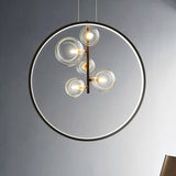 Nordic Bubble Glass Pendellamper med Ring