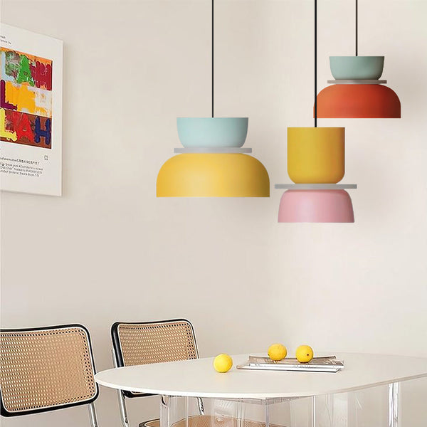 Dulcy Color Block Nordic Pendellampe