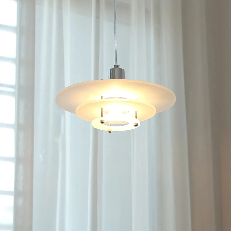 Moderne UFO-formet lysekrone Vintage Pendellampe