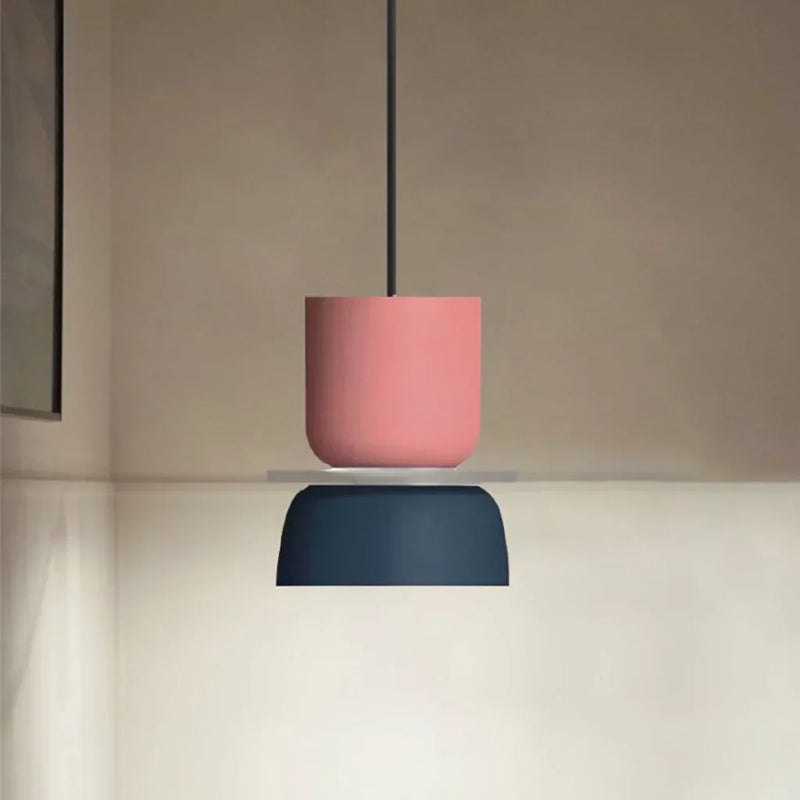 Dulcy Color Block Nordic Pendellampe