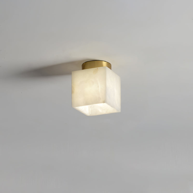 Moon Alabaster Taklampe