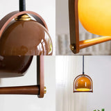 Vintage Bauhaus pendellamper i tre