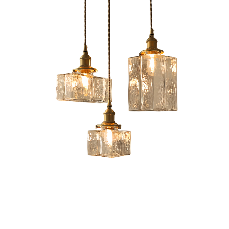 Fatima - Moderne retro hengende glasslampe